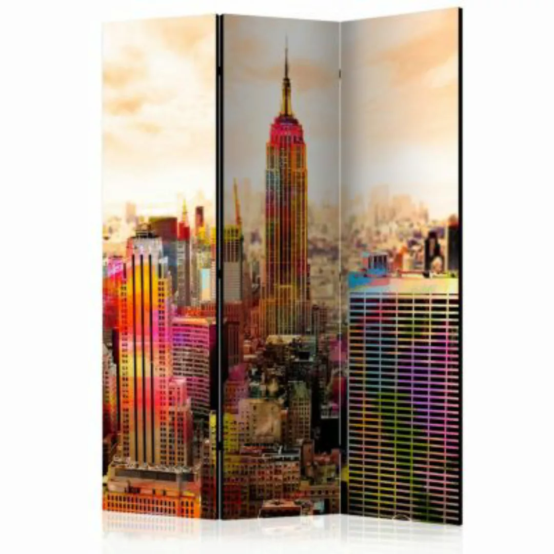 artgeist Paravent Colors of New York City III [Room Dividers] mehrfarbig Gr günstig online kaufen