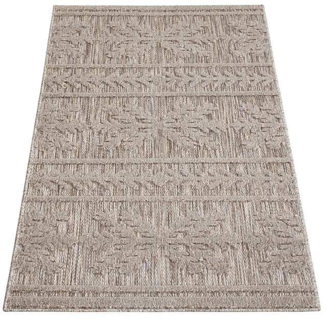 Carpet City Teppich »In-& Outdoorteppich Santorini 411, 3D-Effekt, Boho-Opt günstig online kaufen