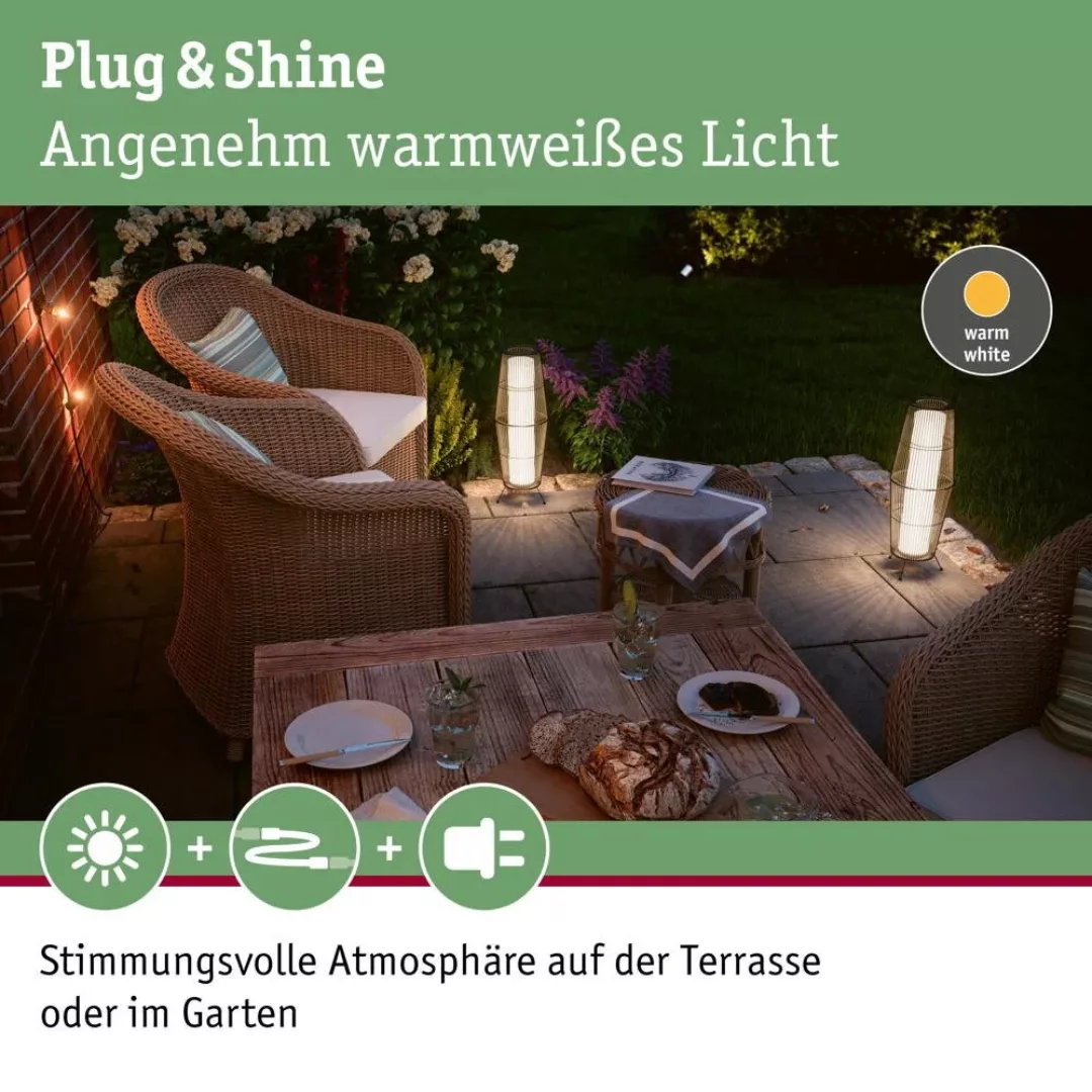 Paulmann Plug & Shine Classic Light Basket, 60 cm günstig online kaufen