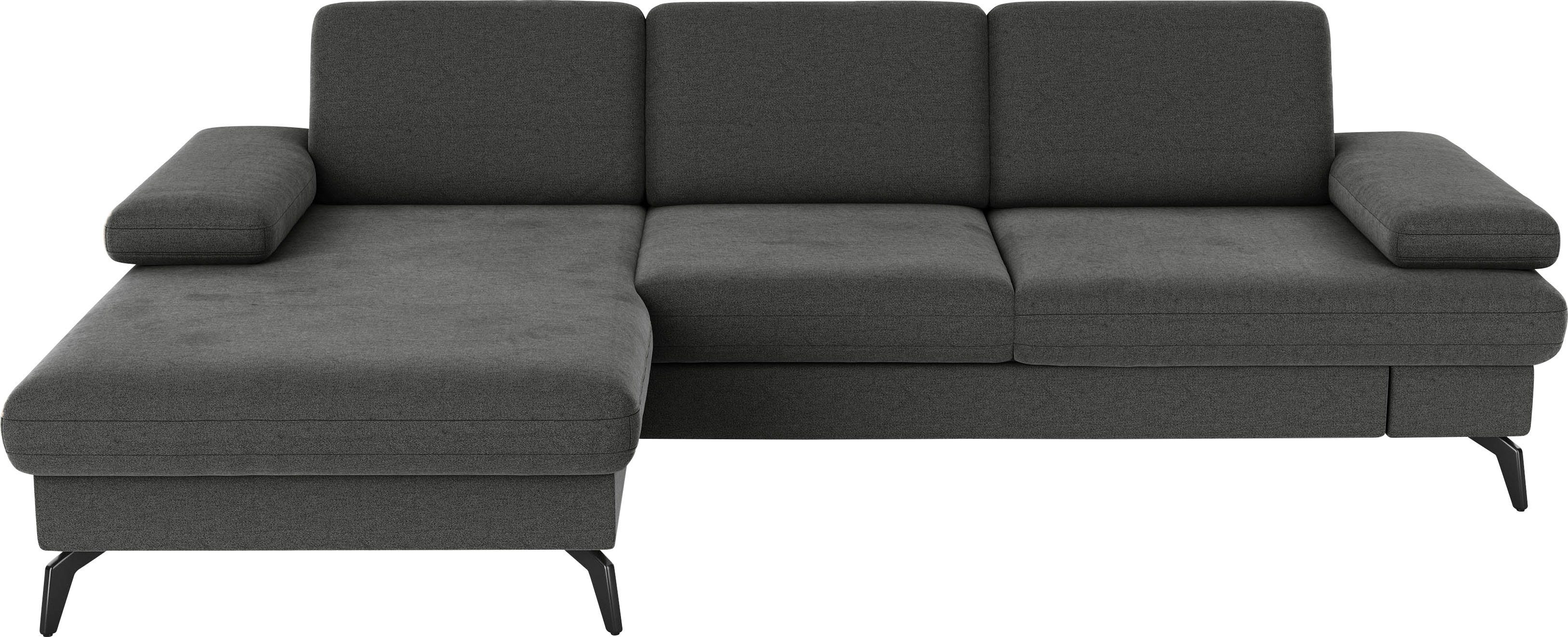 sit&more Ecksofa "Morris L-Form, inkl. Sitztiefenverstellung", wahlweise mi günstig online kaufen
