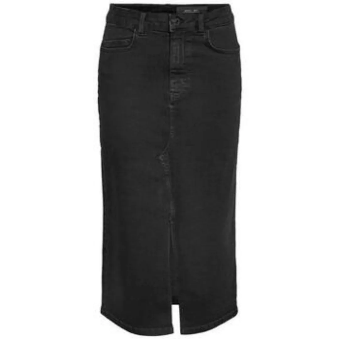 Noisy may Jeansrock Noisy May Damen langer Jeans-Rock NmKath Midi-Röcke Sch günstig online kaufen