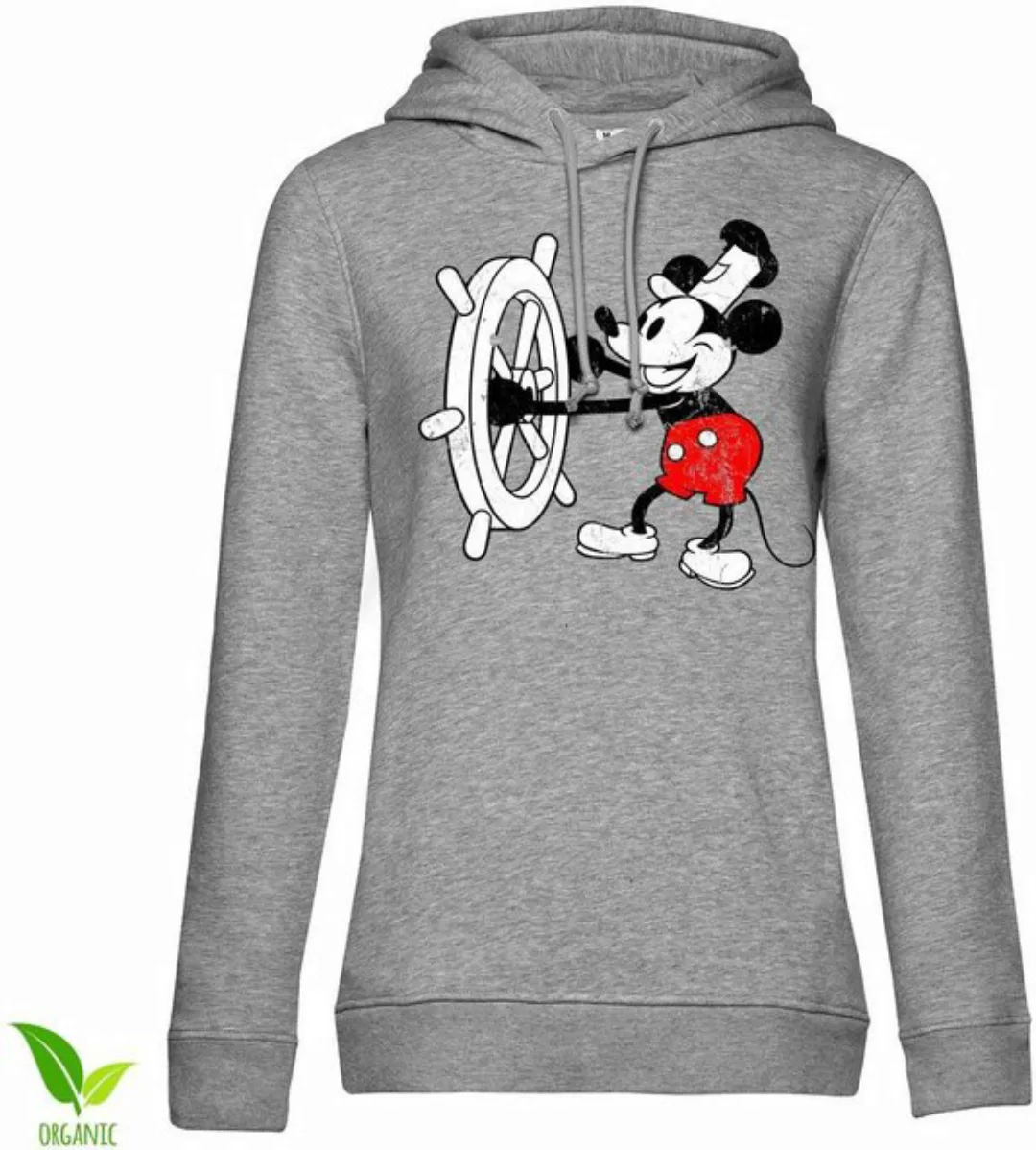 Hybris Kapuzenpullover Steamboat Willie Girls Hoodie günstig online kaufen