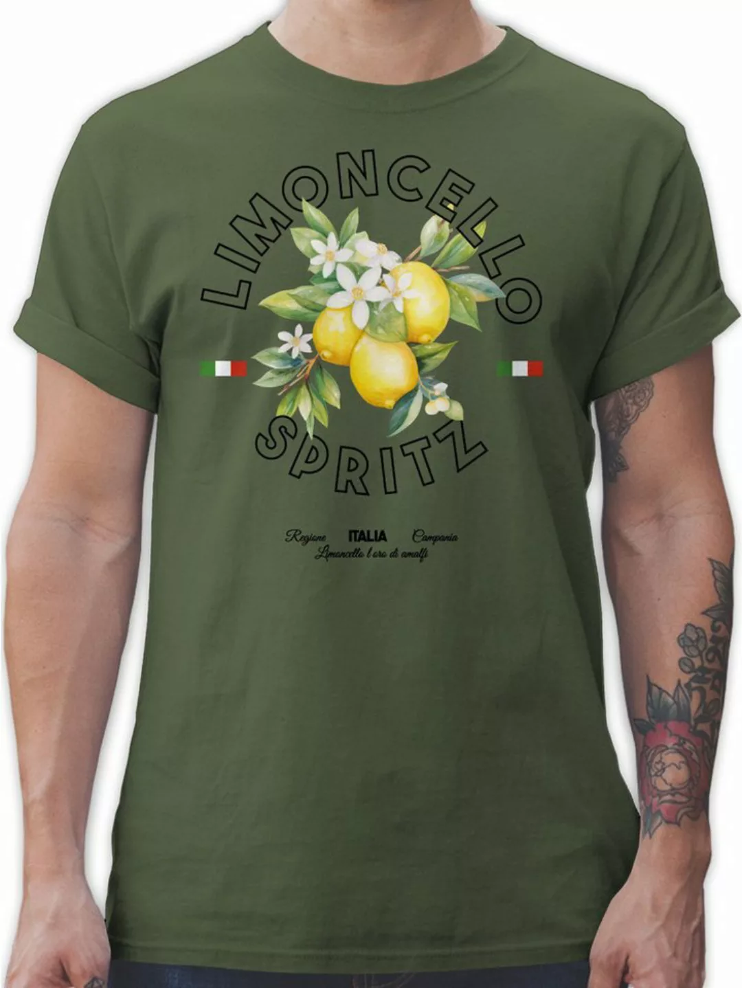 Shirtracer T-Shirt Limoncello Spritz Italia, Italien-Fans, Likör Italien, Z günstig online kaufen