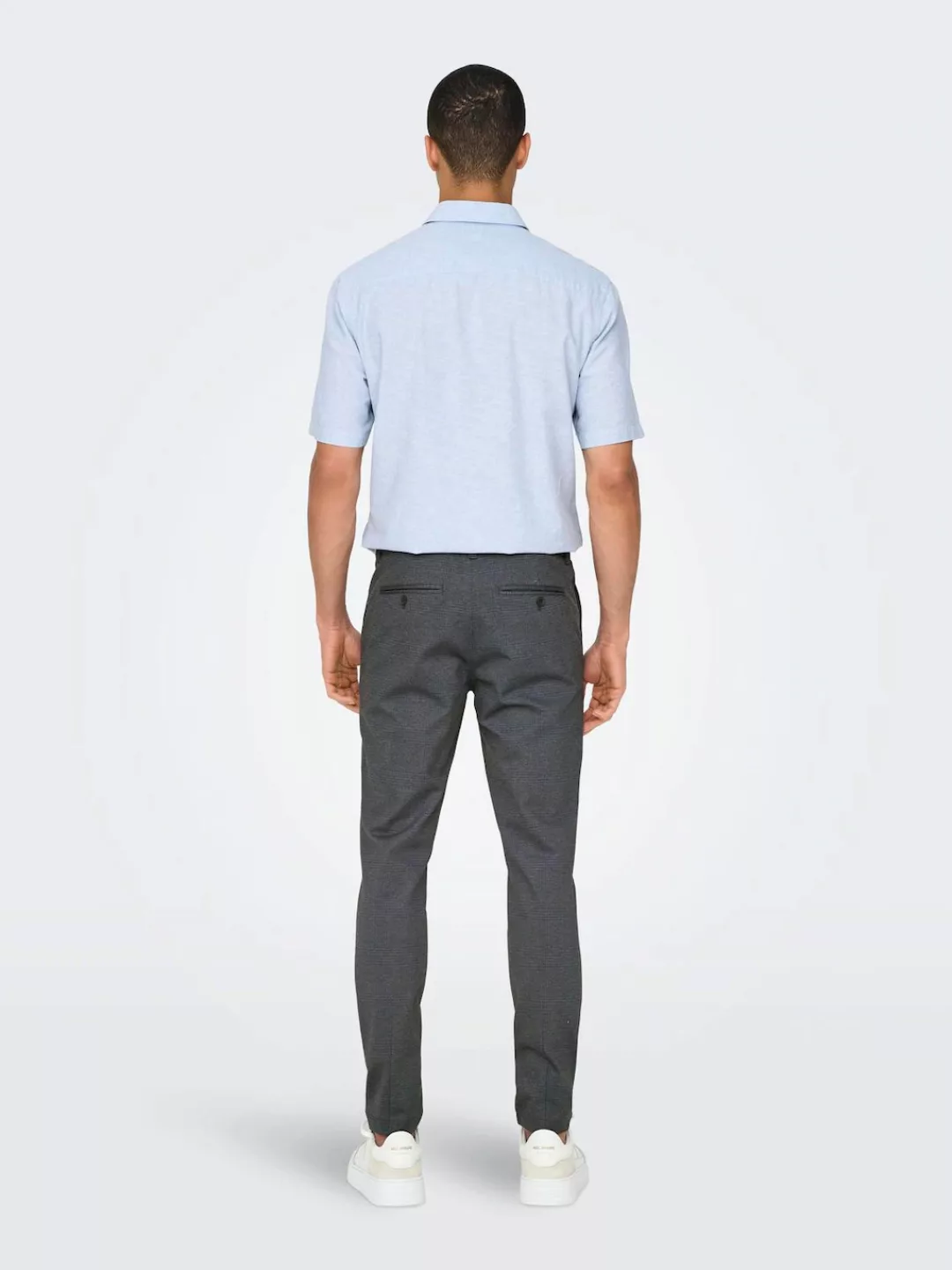 ONLY & SONS Chinohose ONSMARK SLIM CHECK 020920 PANT NOOS günstig online kaufen