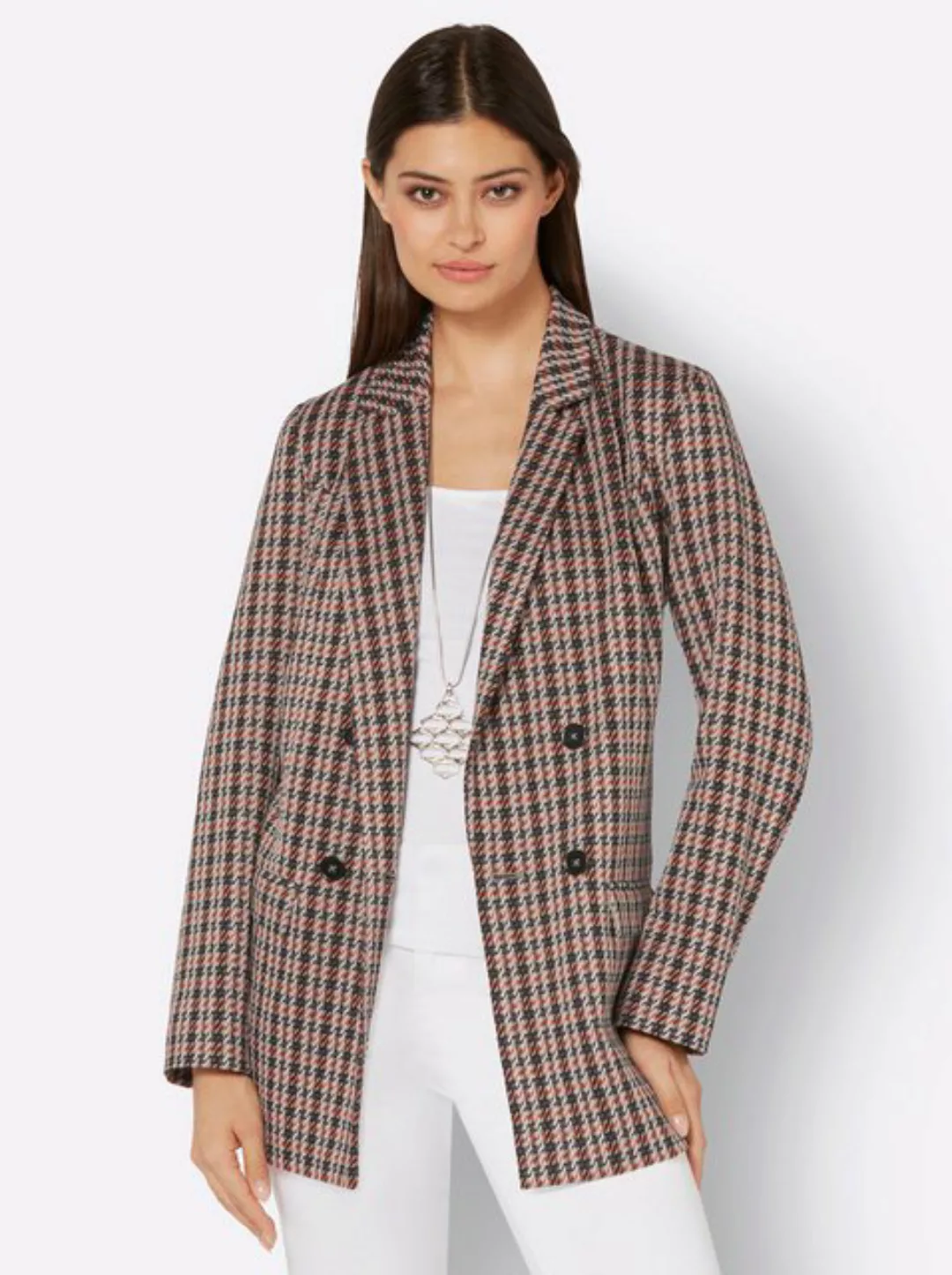 creation L Blusenblazer Jacquard-Blazer günstig online kaufen