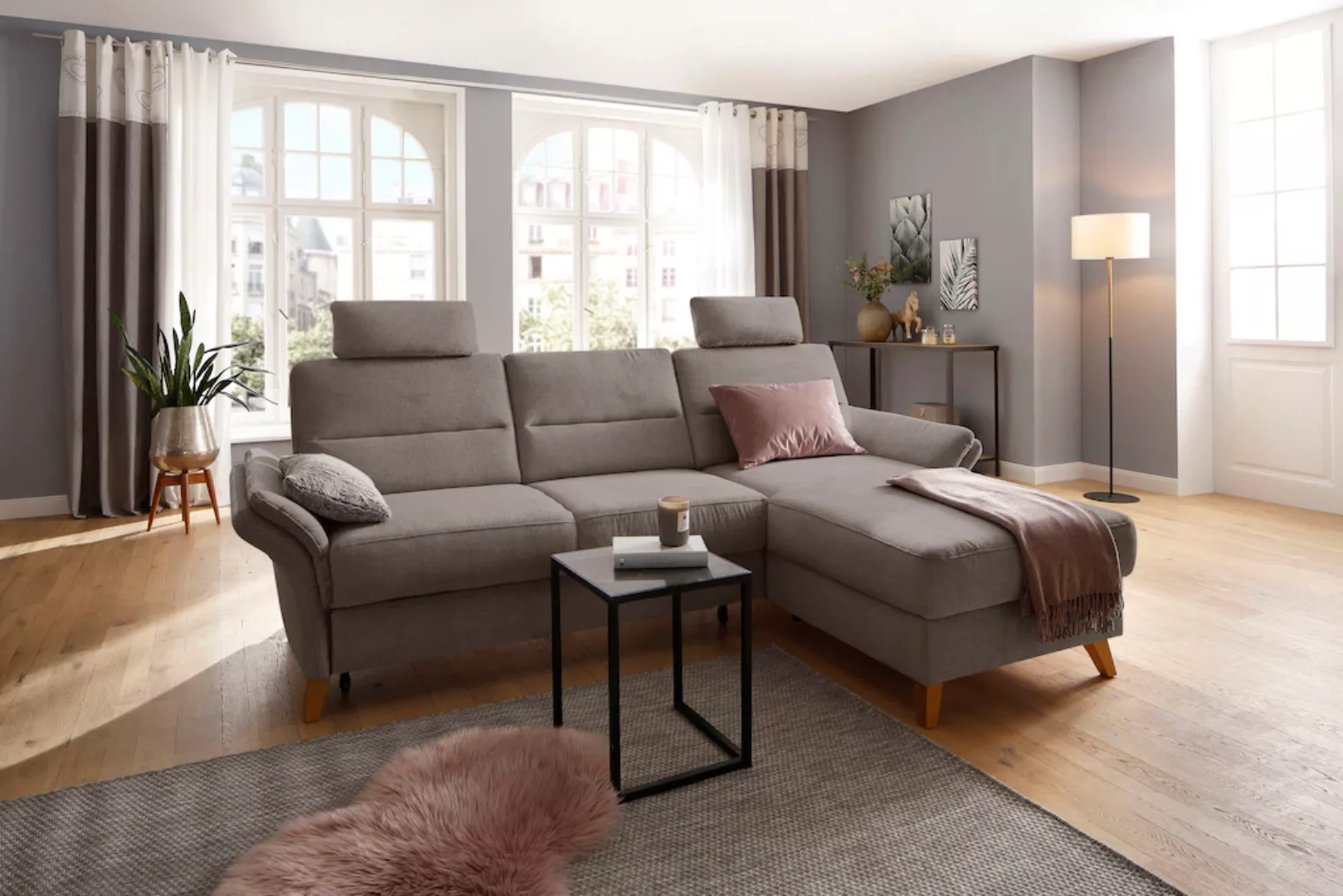 Home affaire Ecksofa "Westerland L-Form" günstig online kaufen