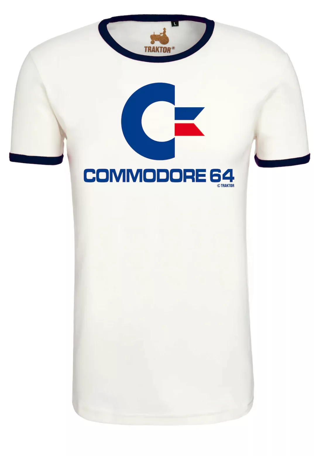 LOGOSHIRT T-Shirt Commodore mit hochwertigem Gaming-Print günstig online kaufen