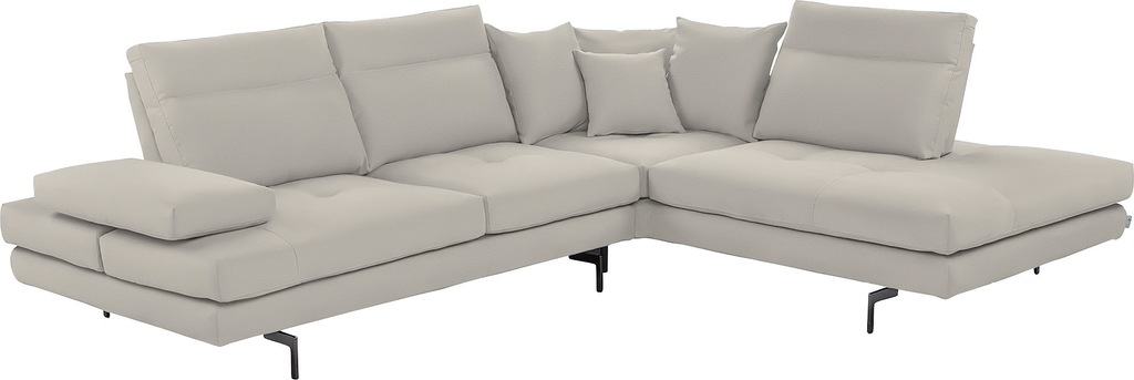 CALIA ITALIA Ecksofa "Toby Wing, Komfortsofa mit Sitzkomfort der Extraklass günstig online kaufen