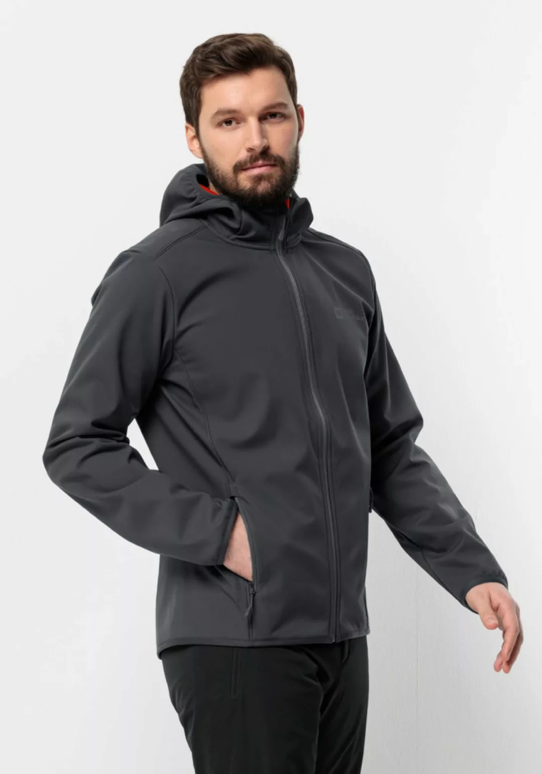 Jack Wolfskin Softshelljacke "BORNBERG HOODY M", mit Kapuze günstig online kaufen