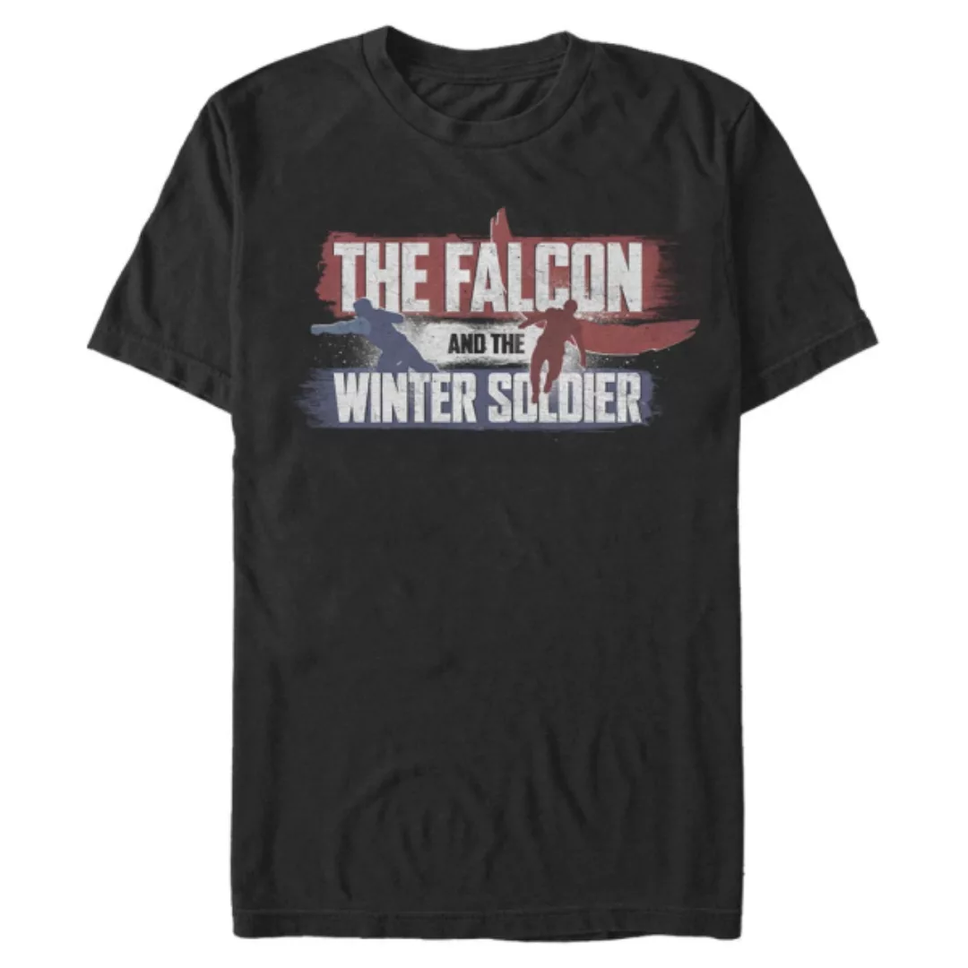 Marvel - The Falcon and the Winter Soldier - Gruppe Spray Paint - Männer T- günstig online kaufen