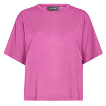 Mos Mosh  T-Shirt Rundhals T-Shirt für Damen in unifarben günstig online kaufen