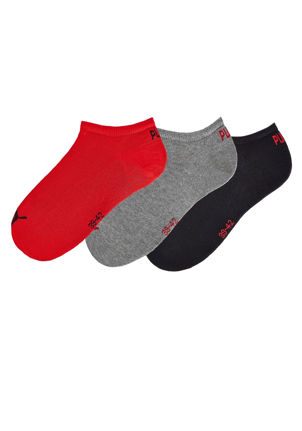 PUMA Sneakersocken, (3 Paar), mit eingestricktem Markenlogo günstig online kaufen