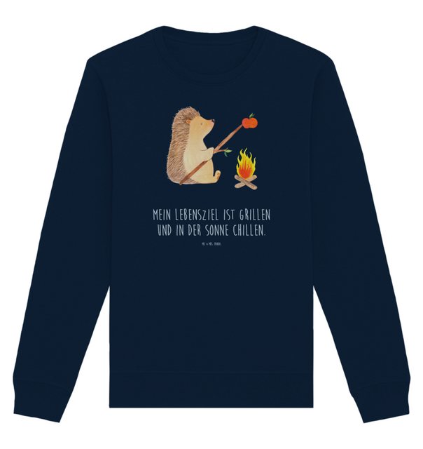 Mr. & Mrs. Panda Longpullover Größe XXL Igel Grillen - French Navy - Gesche günstig online kaufen