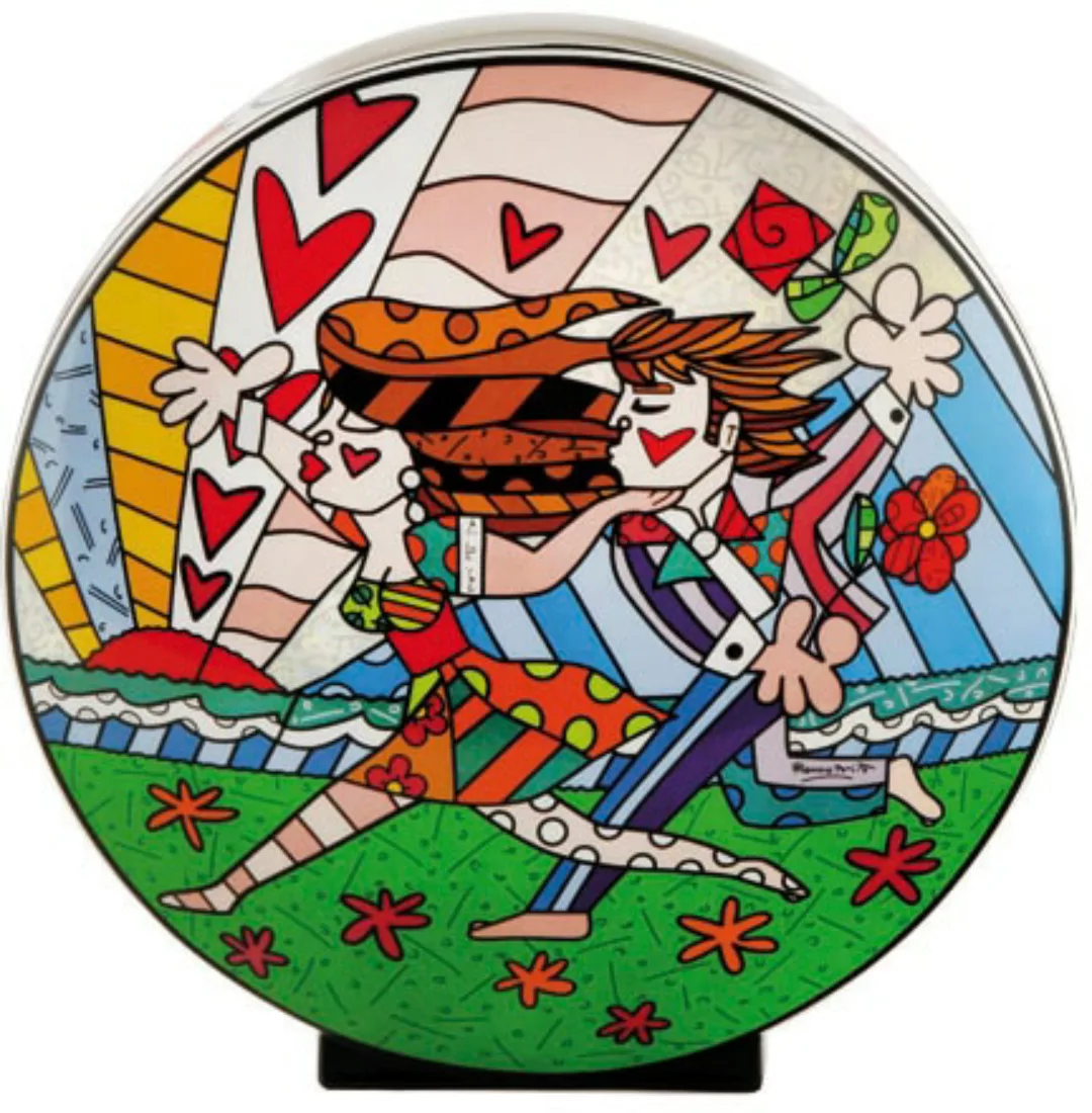 Goebel Tischvase »Romero BRITTO - Falling«, (1 St.), Vase aus Porzellan, Hö günstig online kaufen