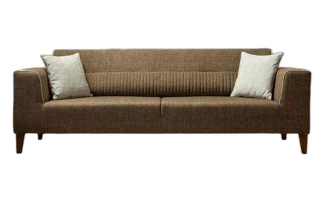 Xlmoebel 3-Sitzer Braun Zeitgenössischer Sofa im Design-Stil, Dreisitzer So günstig online kaufen