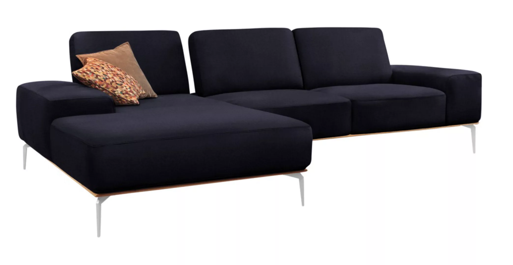 W.SCHILLIG Ecksofa "run, Designsofa mit tollem Sitzkomfort, bequem, L-Form" günstig online kaufen