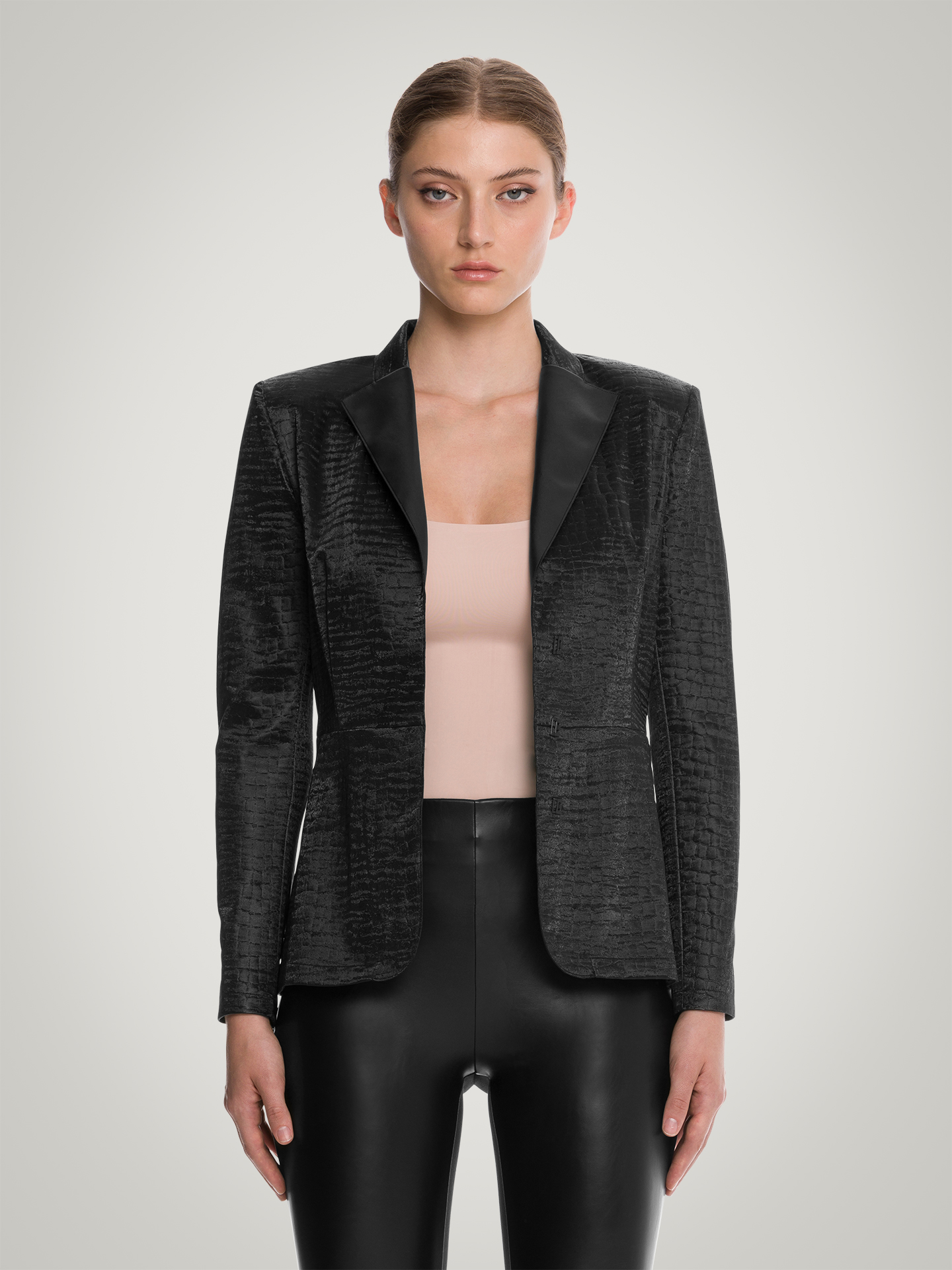 Wolford - Croco Blazer, Frau, black, Größe: 42 günstig online kaufen