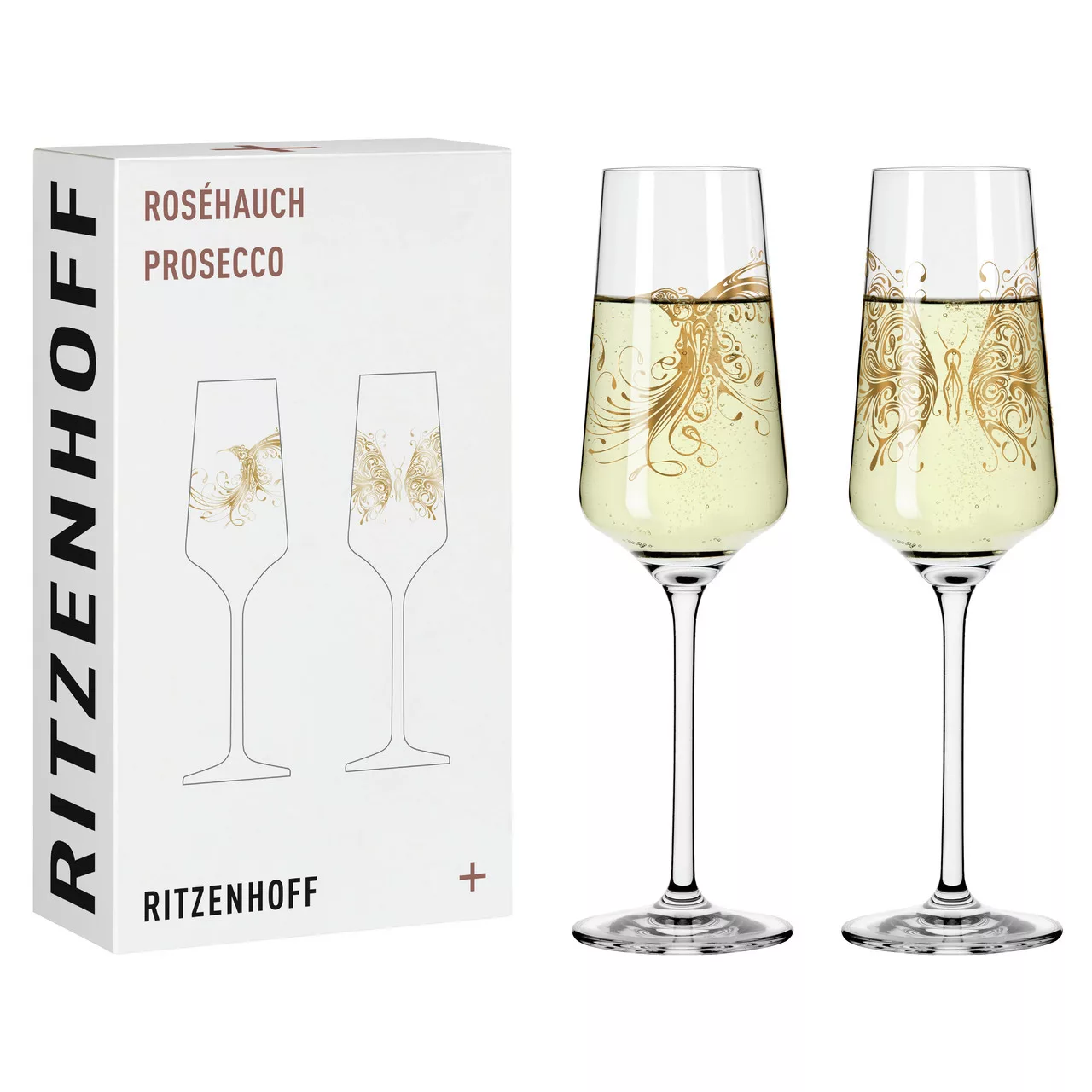 Ritzenhoff 2er-Set Prosecco-Gläser ROSEHAUCH günstig online kaufen