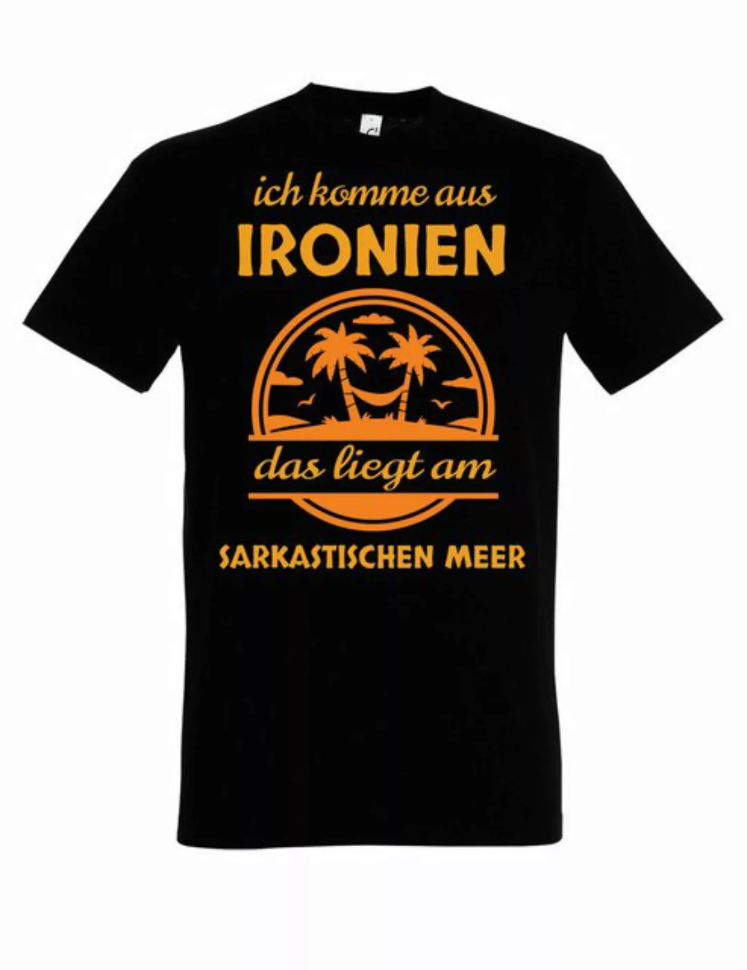 Youth Designz T-Shirt "Ironien" Herren T-Shirt witziger Spruch Geschenk Mot günstig online kaufen