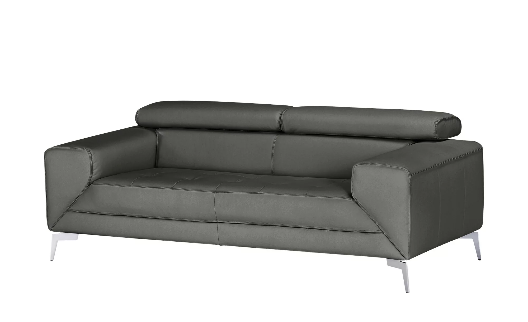 smart Sofa  Nena ¦ grau ¦ Maße (cm): B: 202 H: 72 T: 100 Polstermöbel > Sof günstig online kaufen