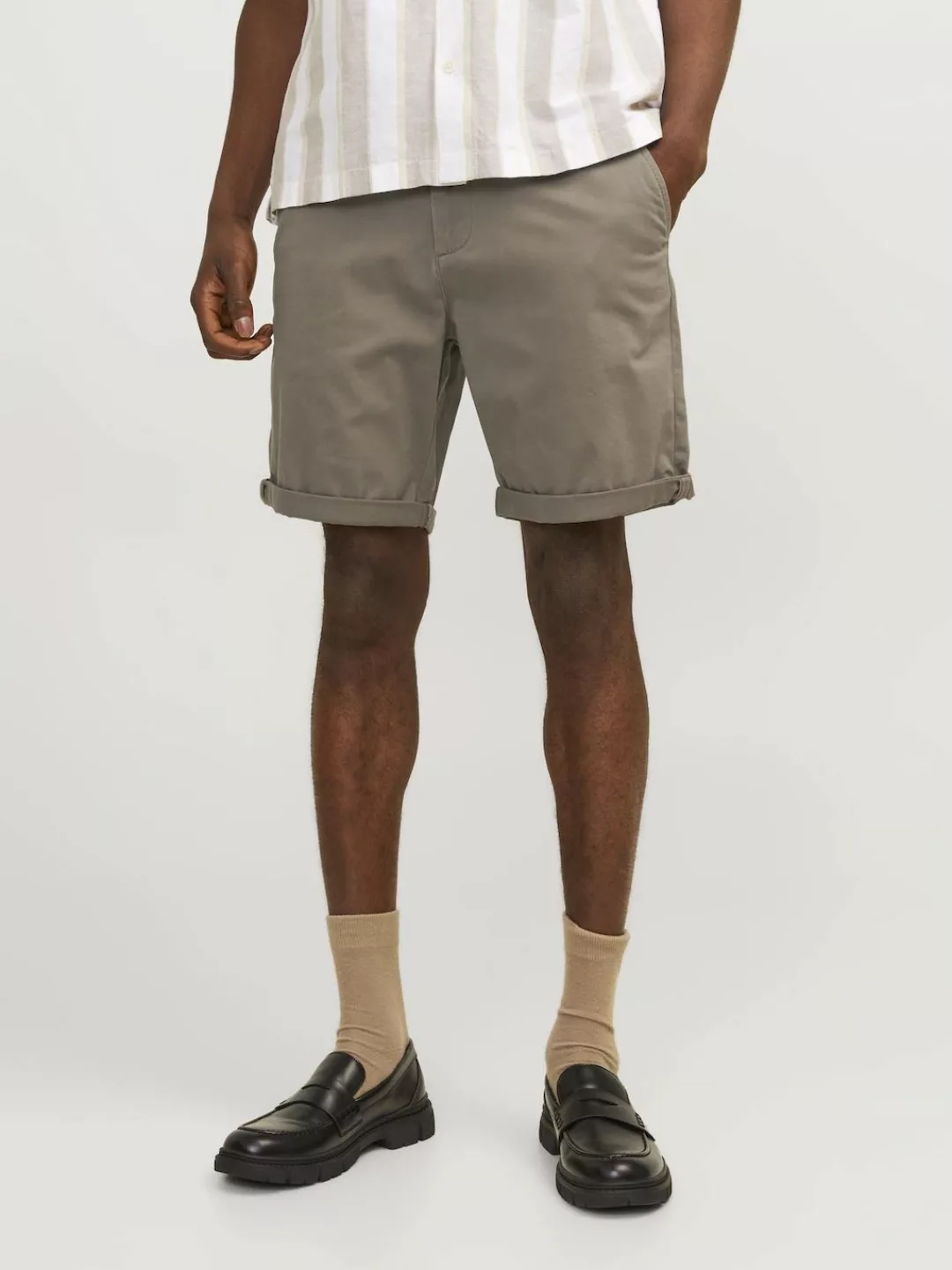 Jack & Jones Chinoshorts JPSTBOWIE JJSHORTS S mit Aufschlag günstig online kaufen