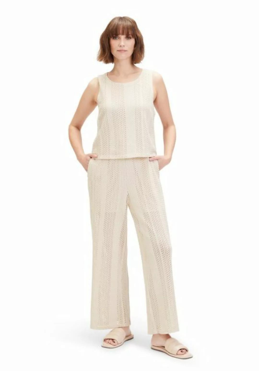 Vera Mont Jumpsuit mit Struktur (1-tlg) Material günstig online kaufen