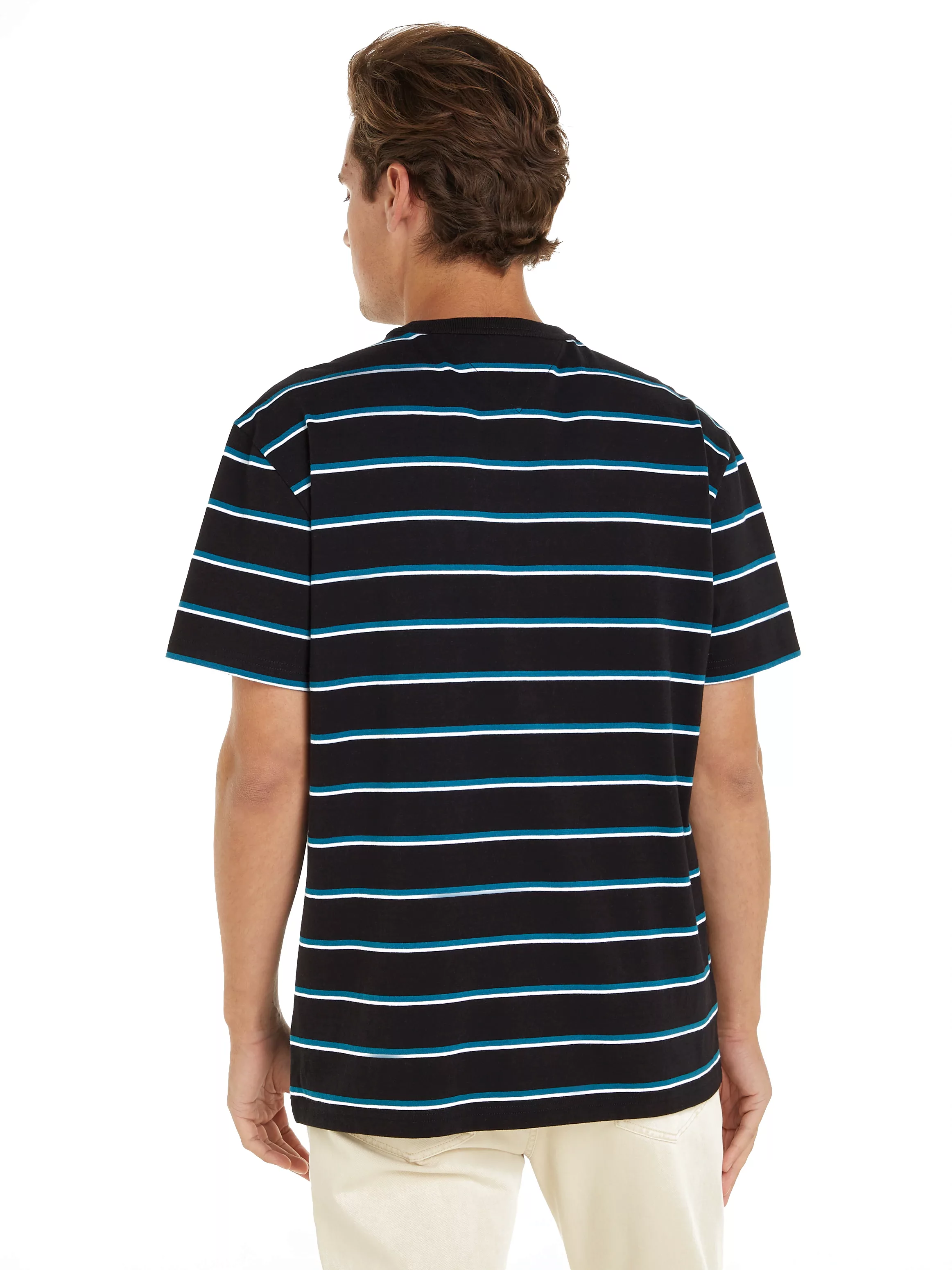 Tommy Jeans T-Shirt "TJM REG EASY STRIPE TEE" günstig online kaufen