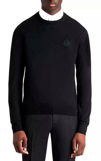 Berluti Strickpullover Wollpullover Crest Logo Knitwear Tonale Stickerei de günstig online kaufen