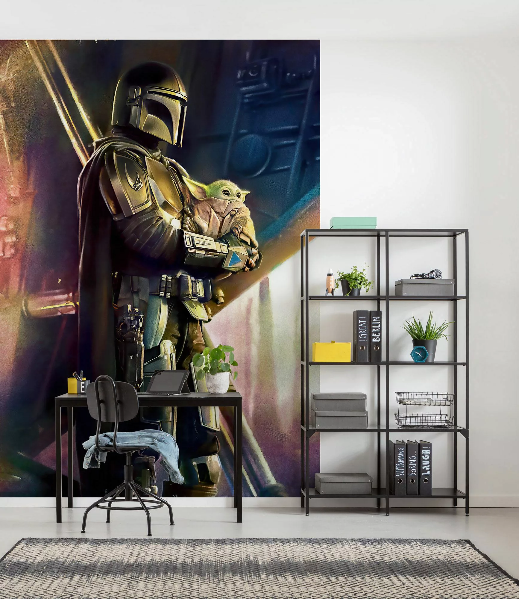 Komar Fototapete Mandalorian Savior IADX4-019 B/H: ca. 200x280 cm günstig online kaufen