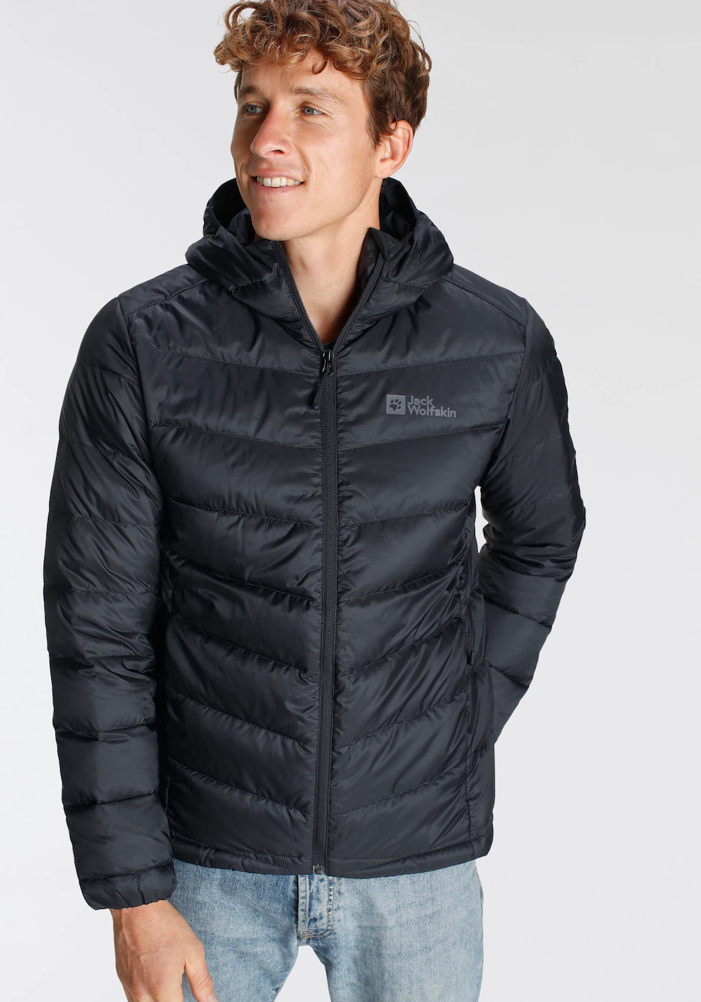 Jack Wolfskin Daunenjacke "HOLLENBERG", mit Kapuze, Winterjacke günstig online kaufen