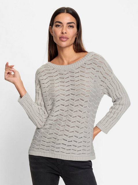 heine Strickpullover Ajourpullover günstig online kaufen