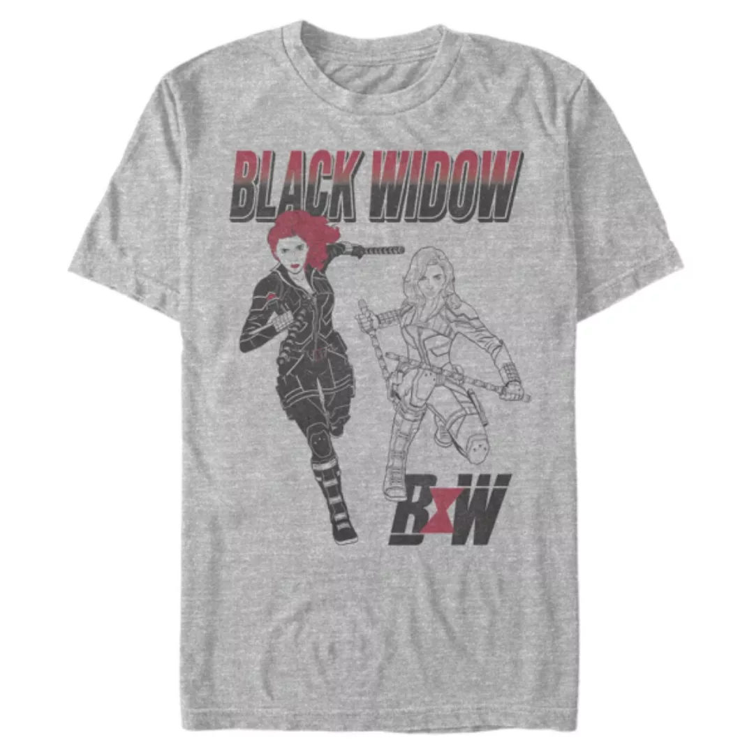 Marvel - Black Widow - Black Widow - Männer T-Shirt günstig online kaufen