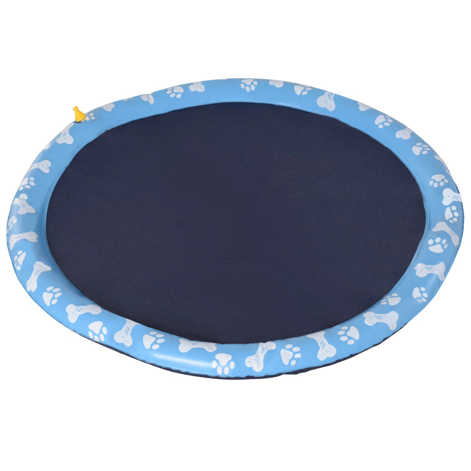 PawHut Splash Sprinkler Pad 150 cm Wasserspiel Matte für Hunde, Anti-Rutsch günstig online kaufen