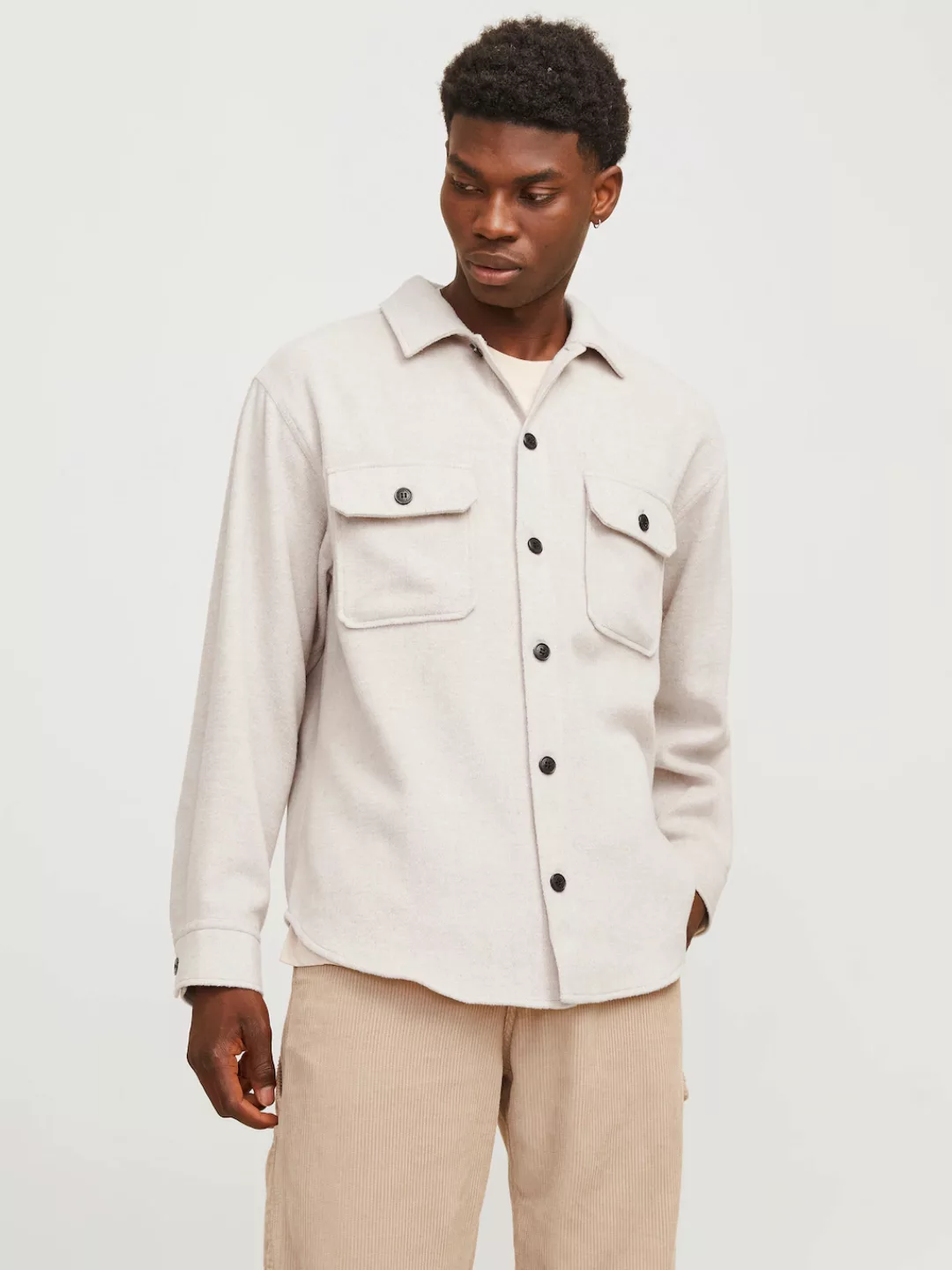 Jack & Jones Langarmhemd "JJEBRADLEY OLLIE OVERSHIRT LS NOOS", mit Brusttas günstig online kaufen