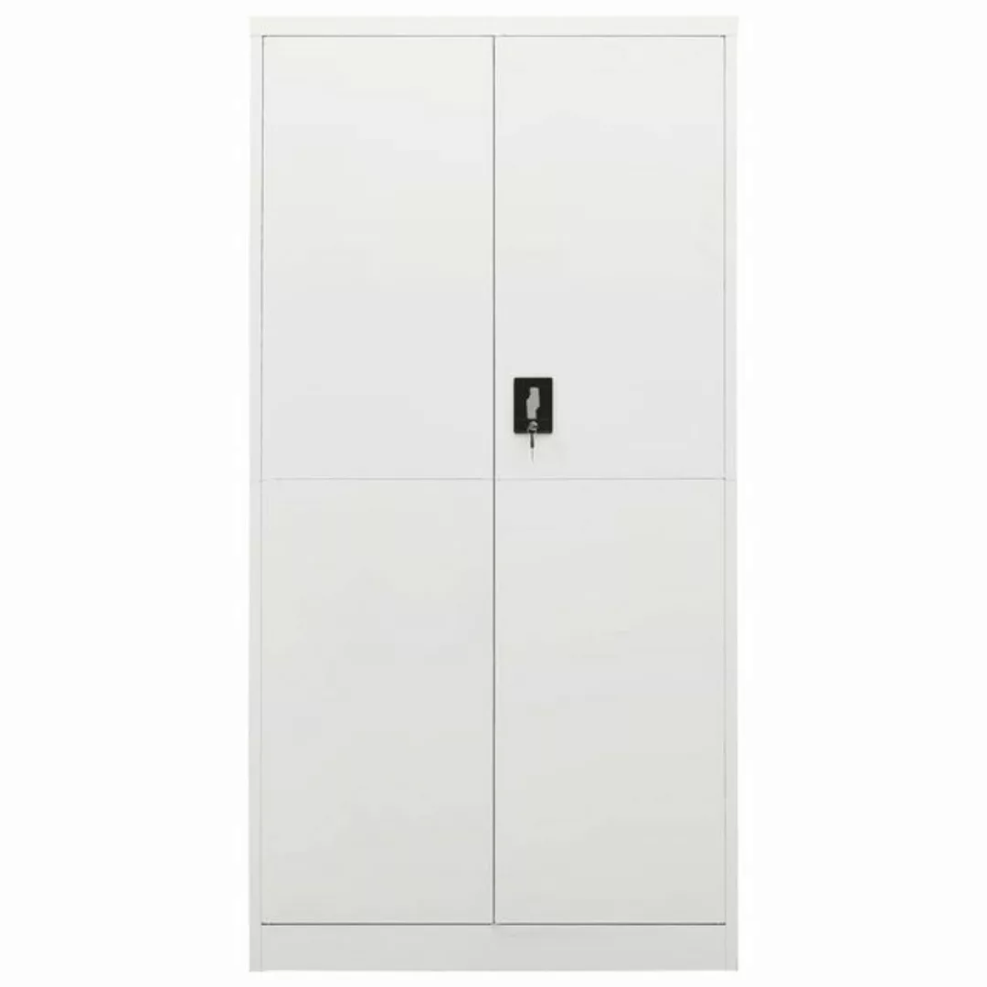 vidaXL Spind Schließfachschrank Weiß 90x40x180 cm Stahl günstig online kaufen