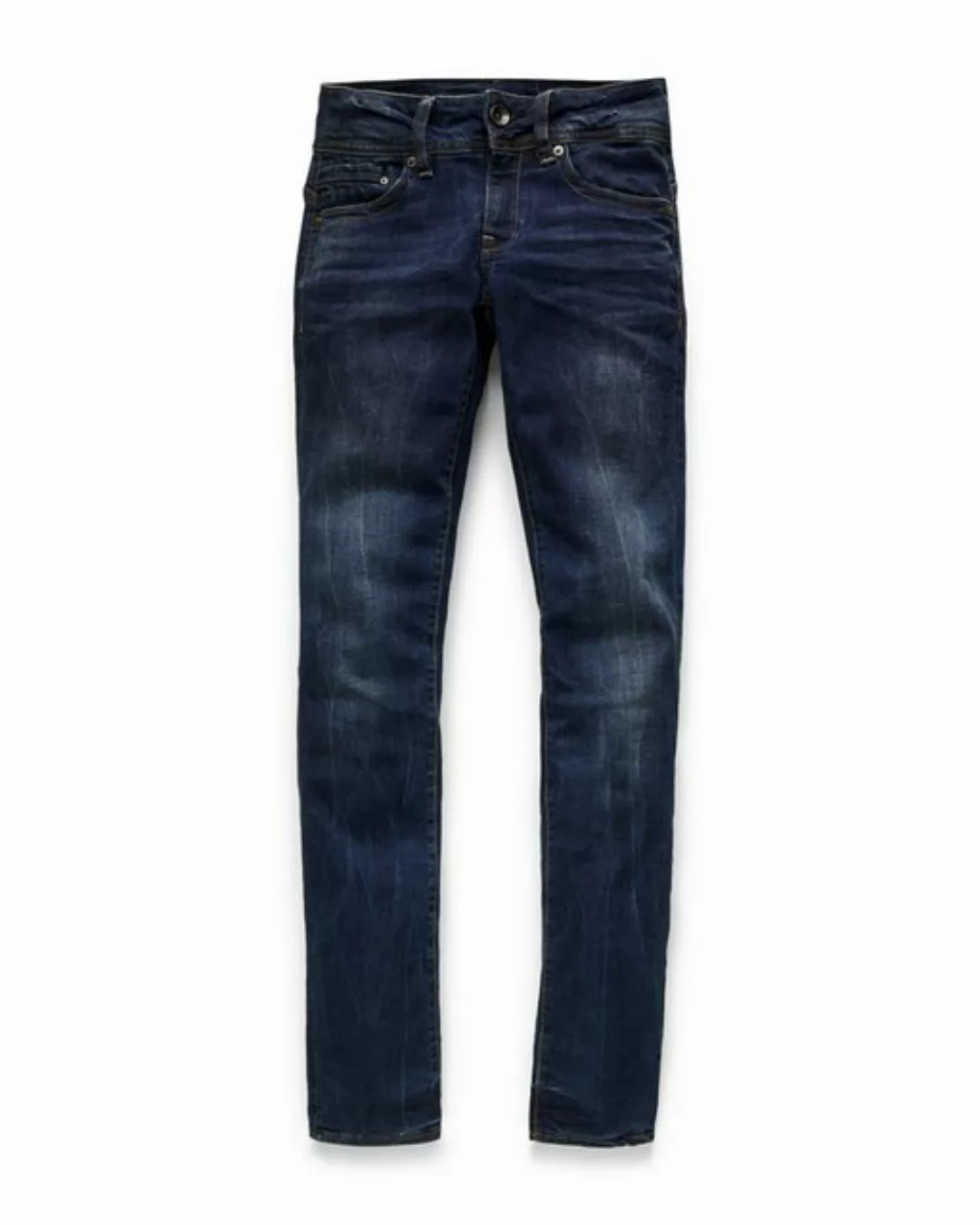 G-star Midge Saddle Mid Waist Straight Jeans 26 Dark Aged günstig online kaufen