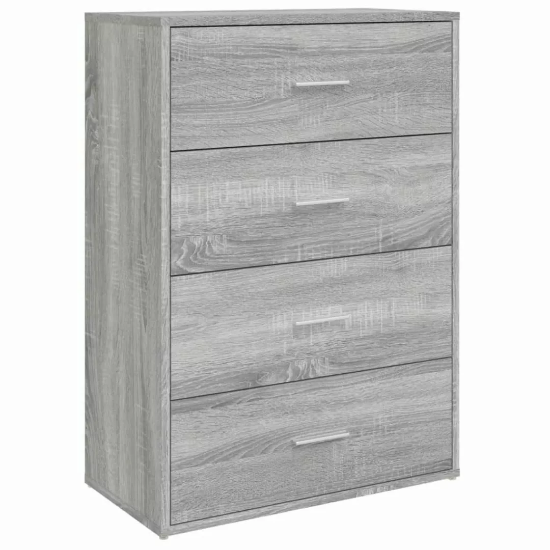 vidaXL Sideboard Sideboard Grau Sonoma 60x31x84 günstig online kaufen
