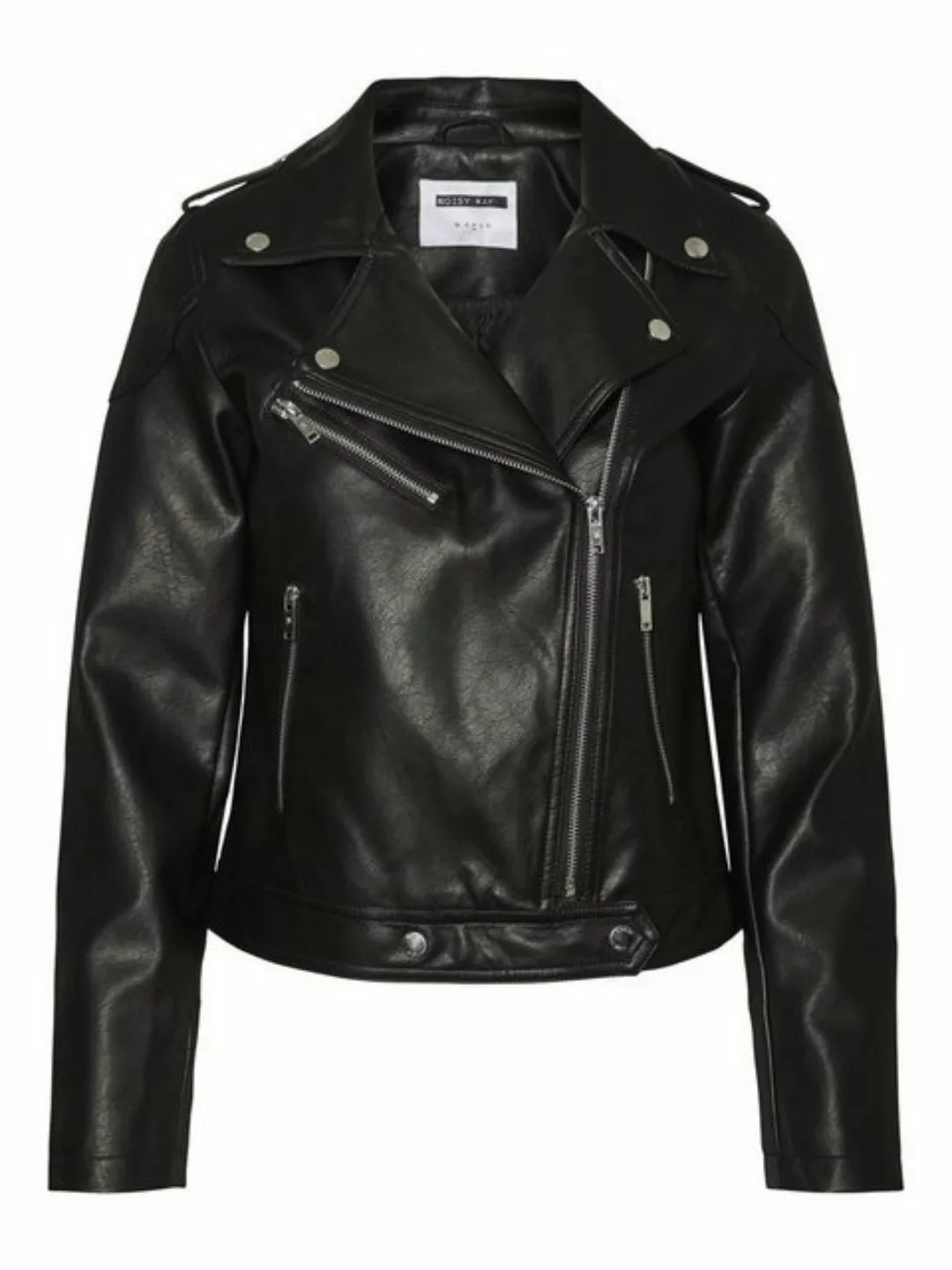 Noisy may Lederimitatjacke "NMROLLO L/S JACKET NOOS", im Biker Style günstig online kaufen