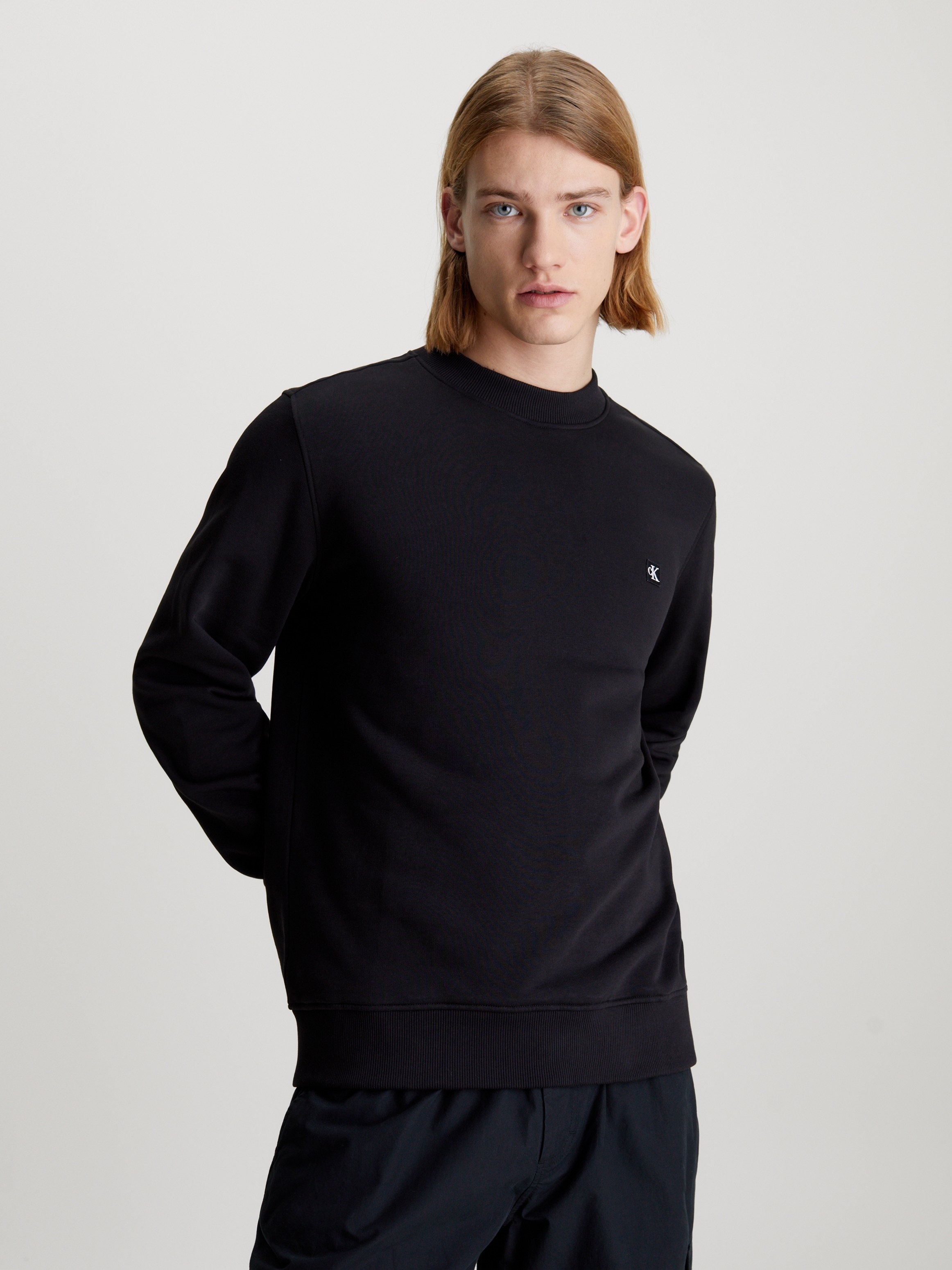 Calvin Klein Jeans Sweatshirt "CK EMBRO BADGE CREW NECK" günstig online kaufen