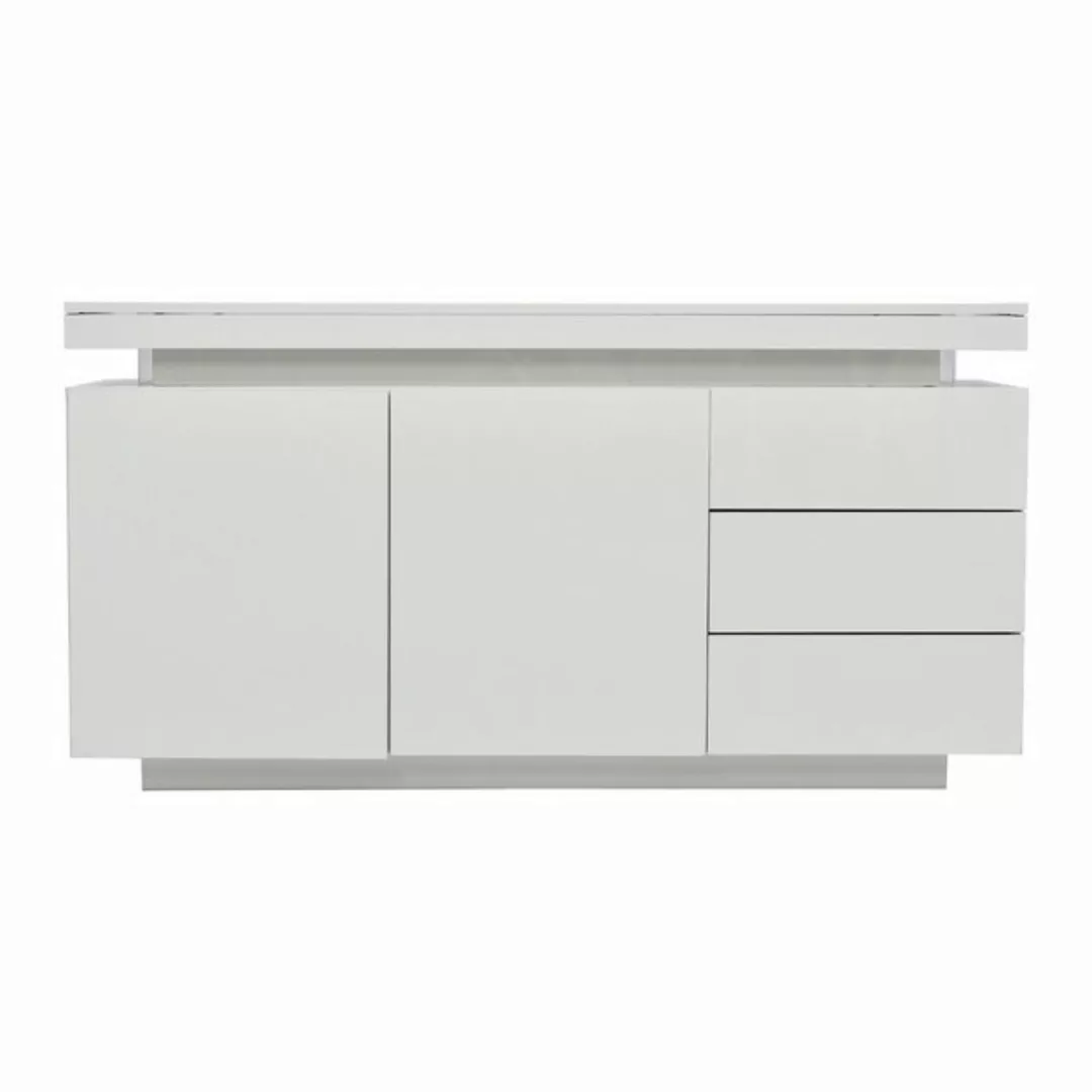 IDEASY Mehrzweckschrank Sideboard, Aufbewahrungsschrank, TV-Schrank, (2 Tür günstig online kaufen