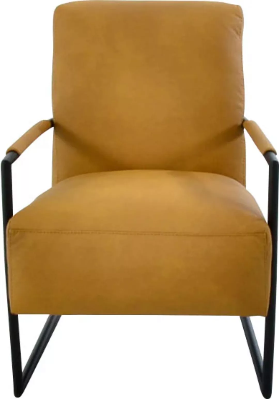K+W Komfort & Wohnen Cocktailsessel, mit bezogenen Armlehnen, Gestell in Me günstig online kaufen