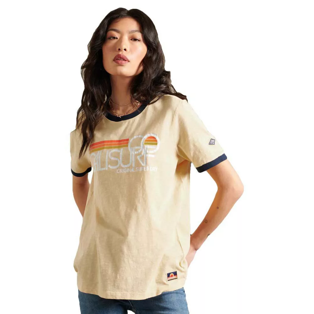 Superdry Cali Surf Graphic Kurzarm T-shirt L Mellow Sun günstig online kaufen