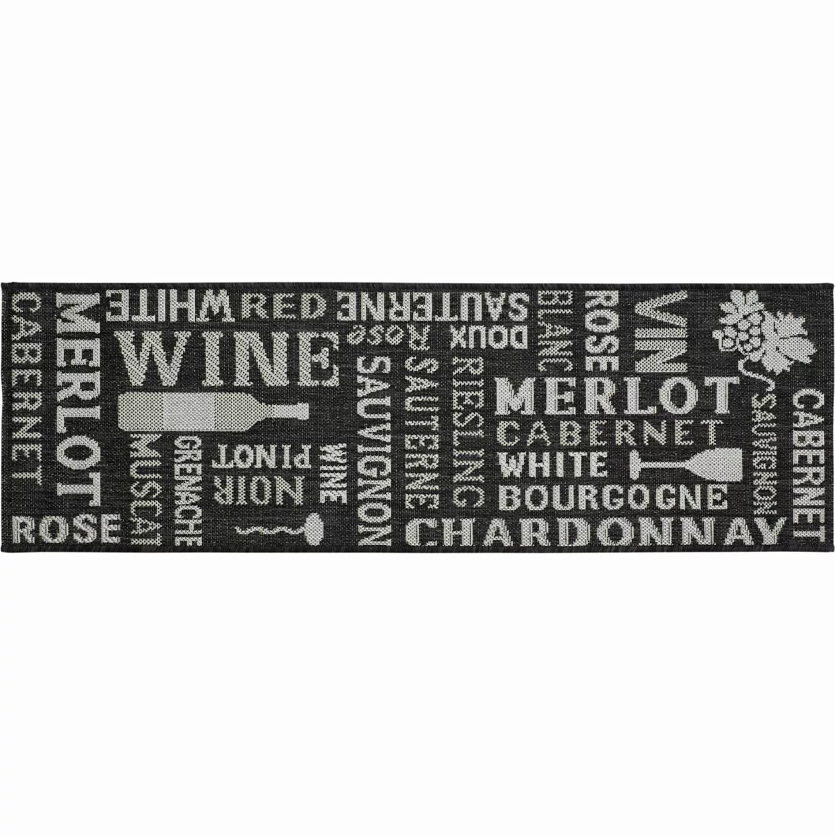 Homcom Läufer Wein 180 x 67 x 0,5 cm   Aosom günstig online kaufen