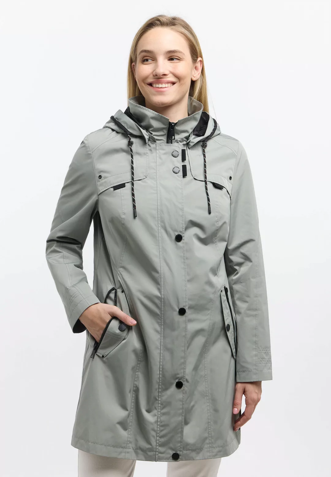 Barbara Lebek Outdoorjacke, mit Kapuze günstig online kaufen