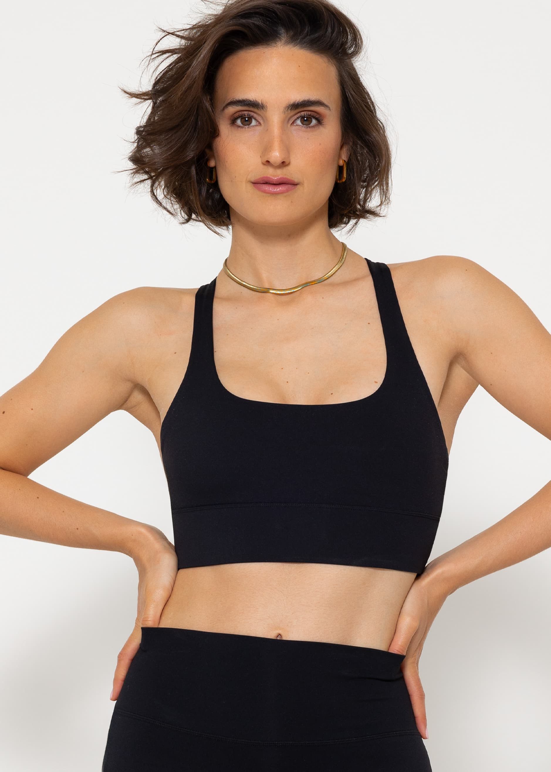 SASSYCLASSY Sport-BH Crop Sport BH mit günstig online kaufen
