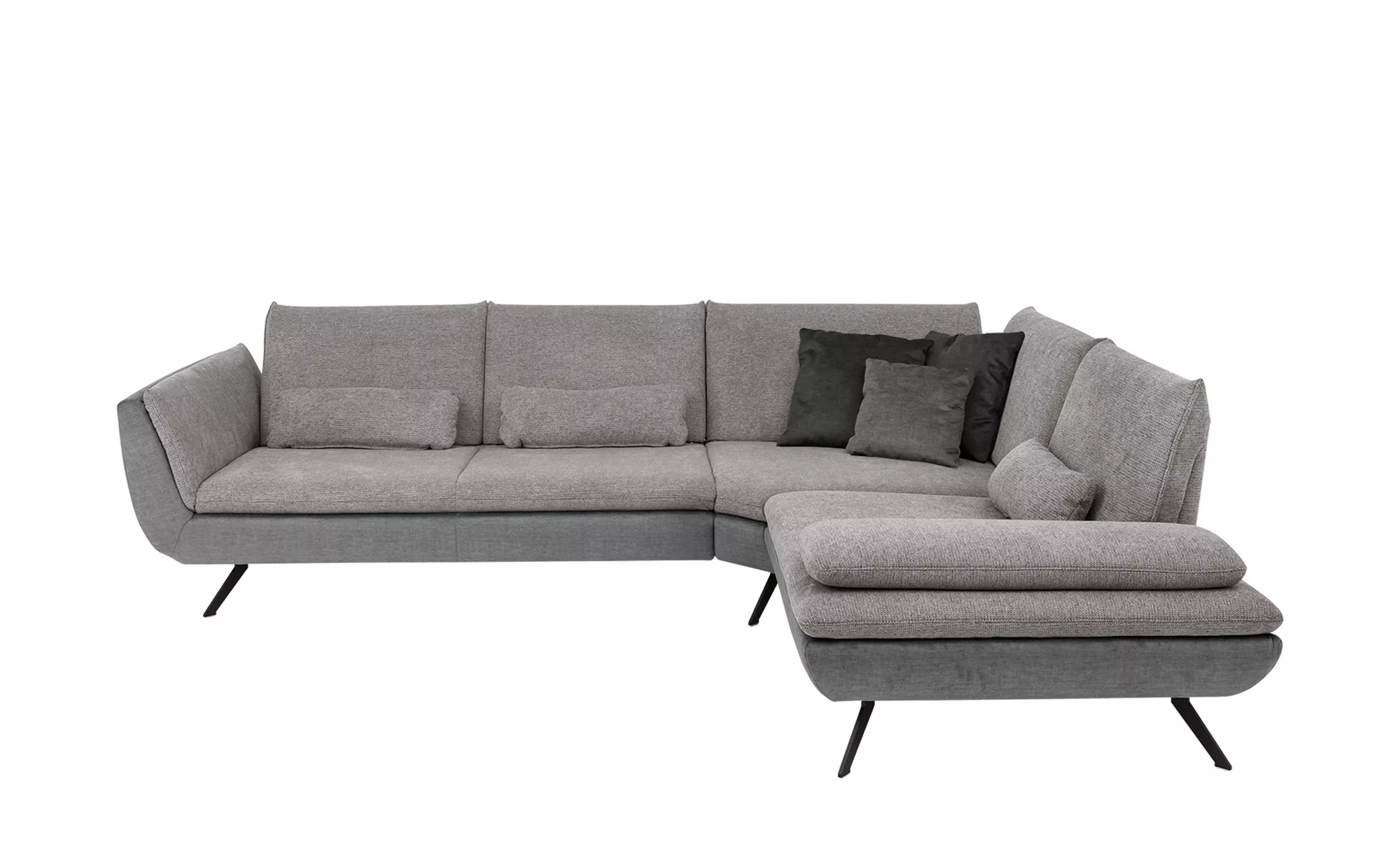 Ecksofa   Luca  ¦ grau ¦ Maße (cm): B: 314 H: 88 T: 244.0 Polstermöbel > So günstig online kaufen