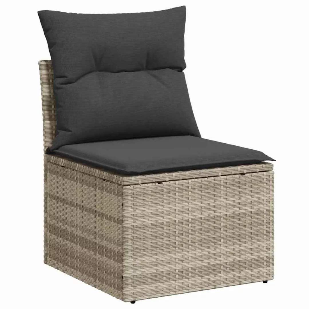 vidaXL Gartenlounge-Set 5-tlg. Garten-Sofagarnitur mit Kissen günstig online kaufen