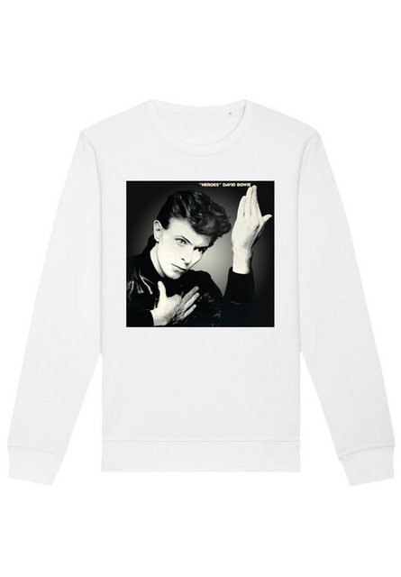 F4NT4STIC Sweatshirt "David Bowie Heroes Album Cover", Premium Qualität günstig online kaufen