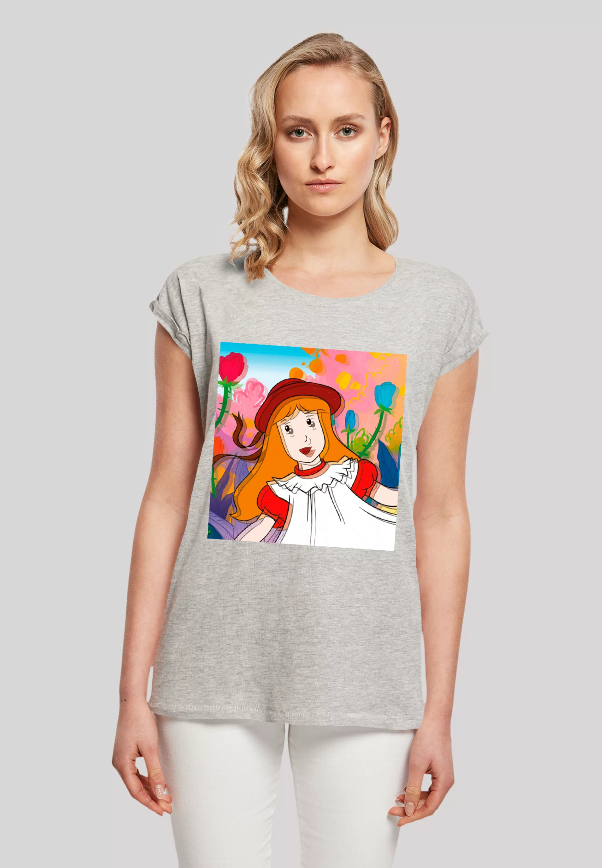 F4NT4STIC T-Shirt "Alice im Wunderland Double Alice", Retro, Heroes of Chil günstig online kaufen