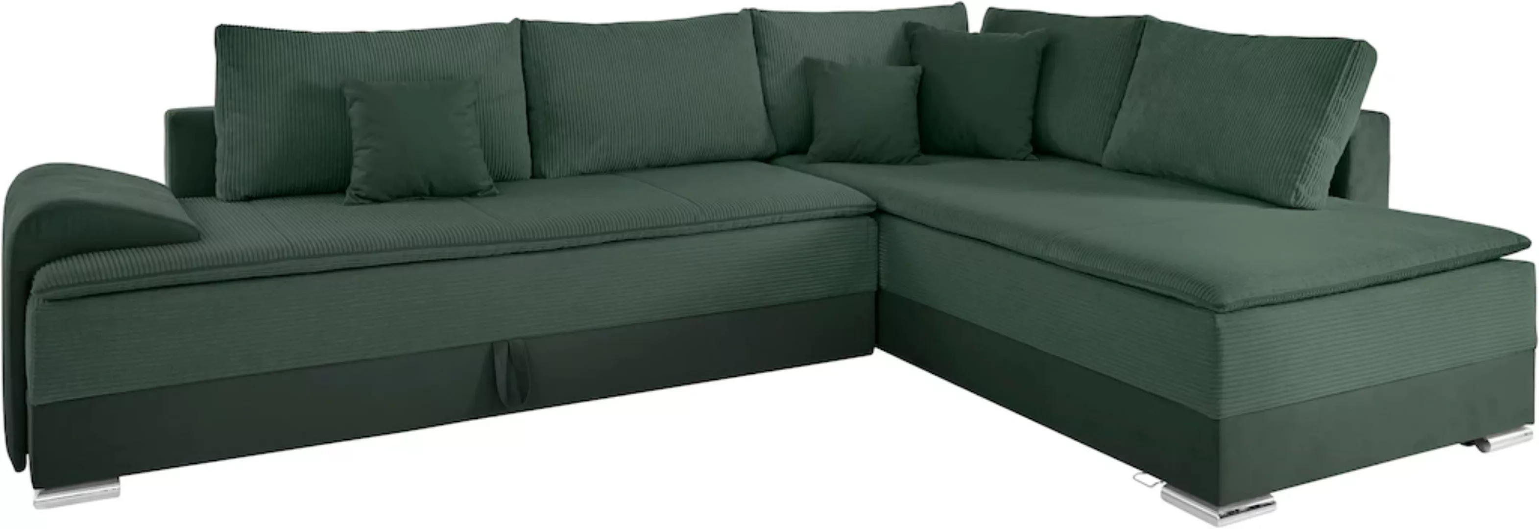 INOSIGN Ecksofa "Night & Day L-Form", mit Boxspring Bettfunktion 180x200 cm günstig online kaufen